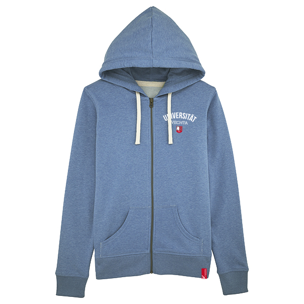 Damen Kapuzenjacke hellblau