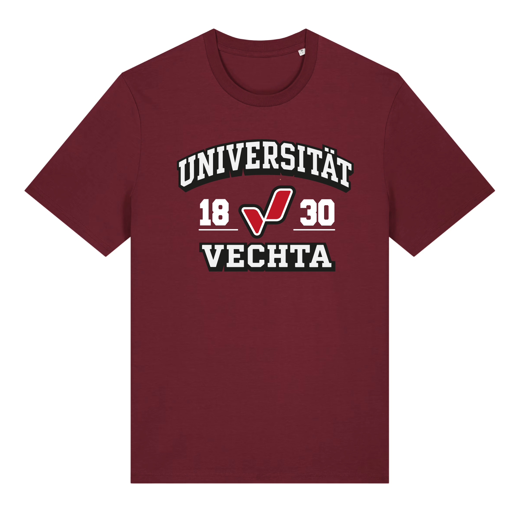 T-Shirt College Burgundy