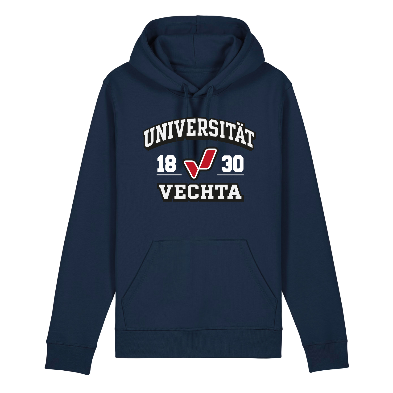 Kapuzenpullover College Navy
