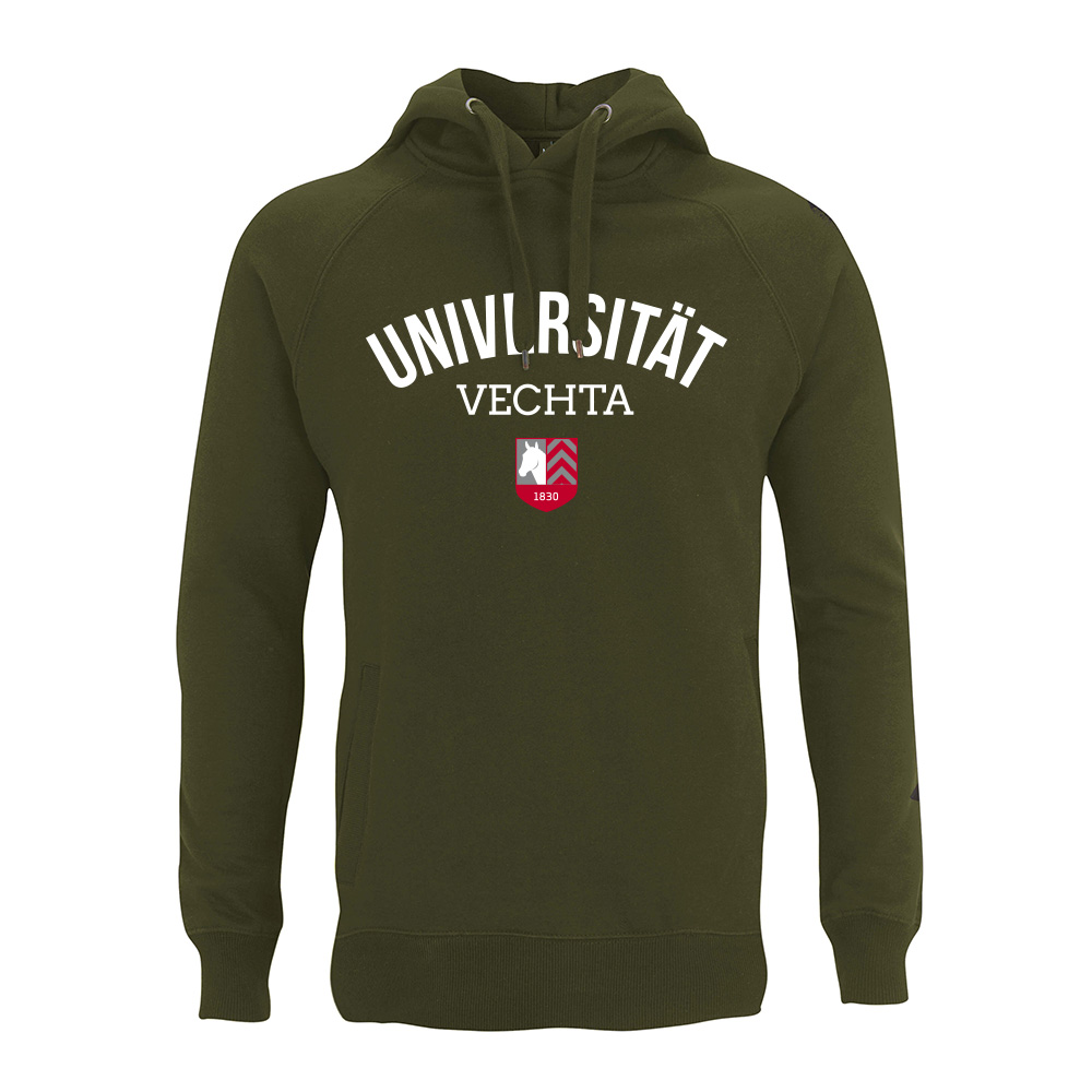 Unisex Kapuzenpullover khaki