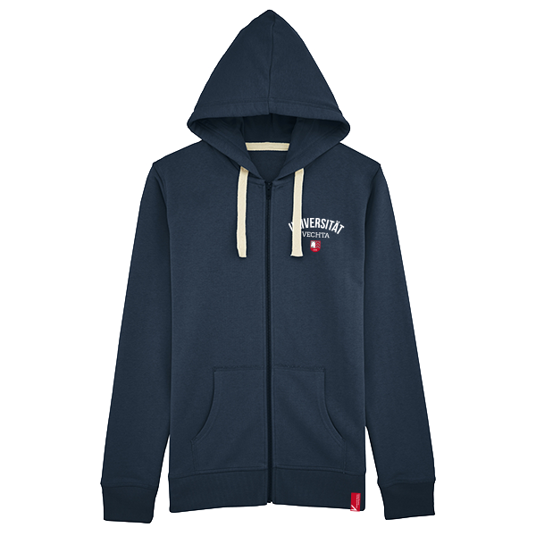 Herren Kapuzenjacke dunkelblau