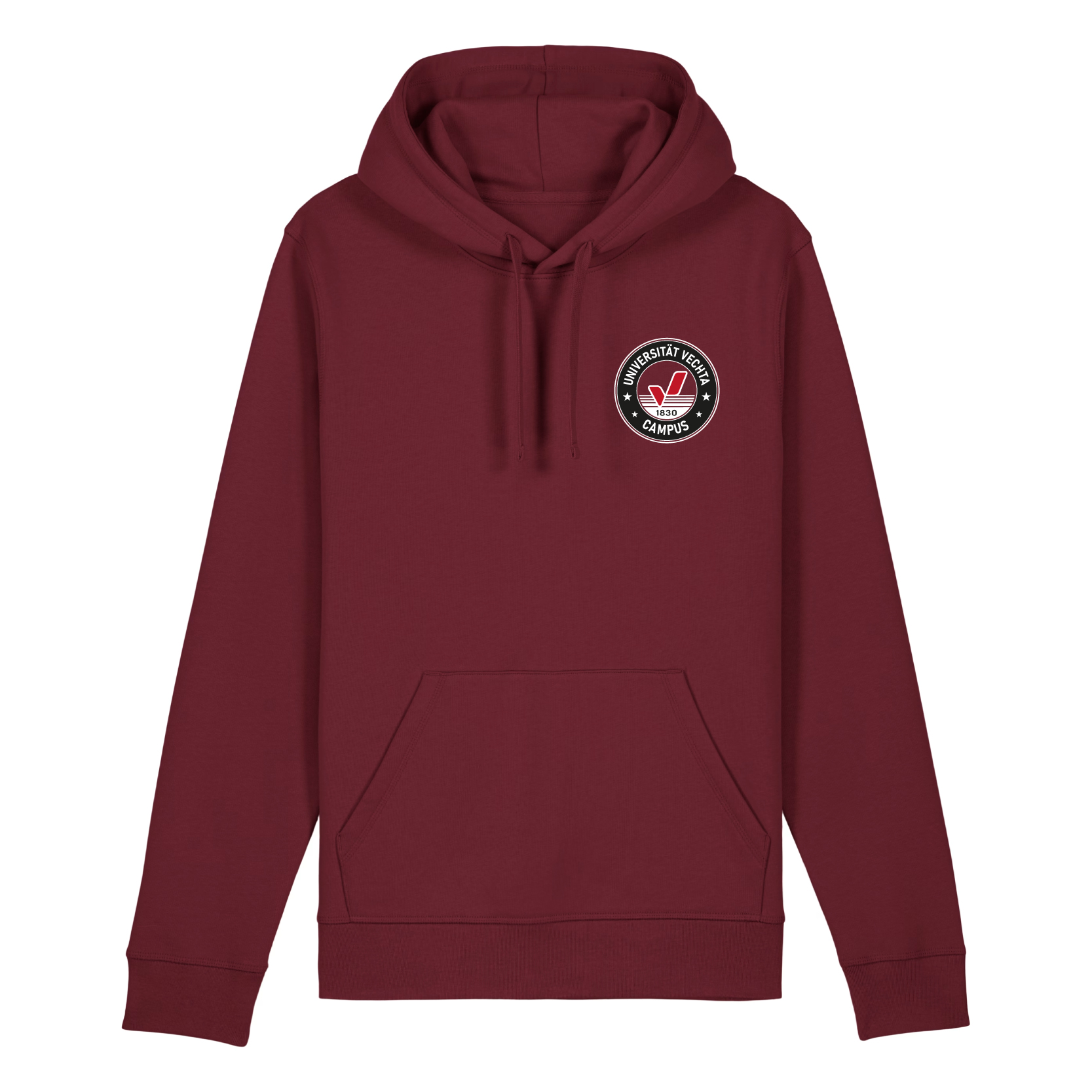 Kapuzenpullover Logo Burgundy